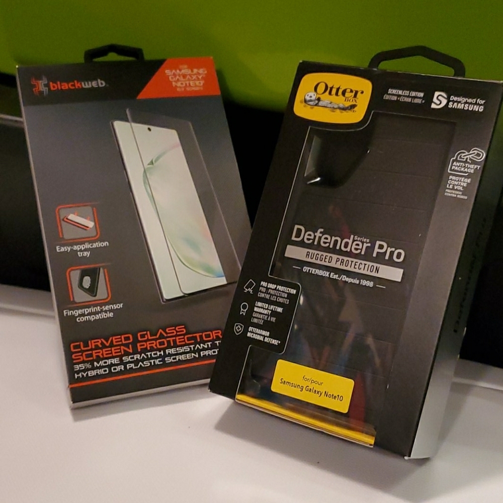NEW OTTERBOX CASE/GLASS for SAMSUNG GALAXY NOTE10